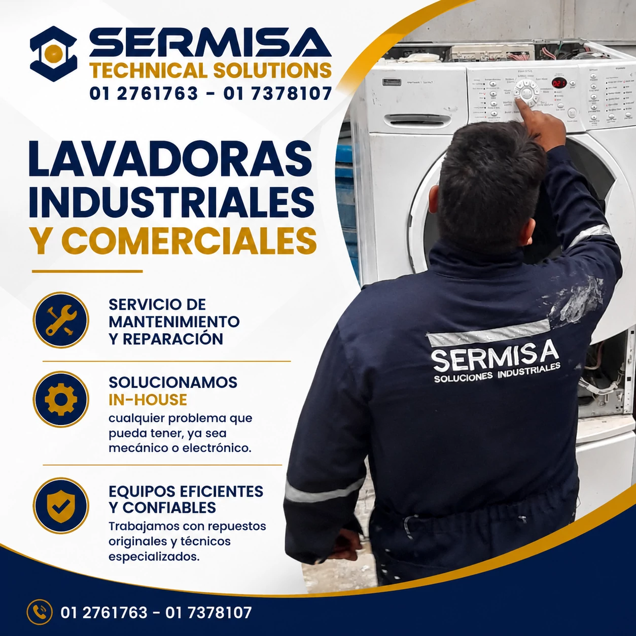 sermitec reparación de lavadoras en lima