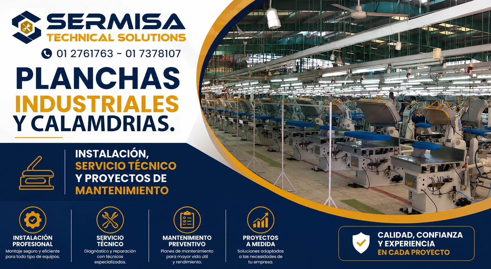 sermitec reparacion de planchas industriales en lima